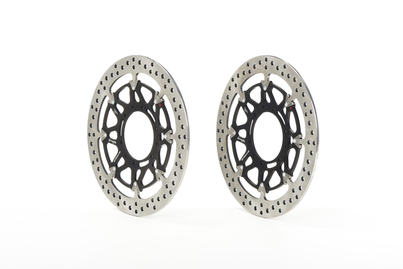 Honda CBR600RR Brake Rotor (1) - Brembo OE Powersports - Slotted, T-Drive - `03-`25